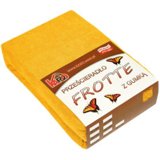 Frotē pieguļošs palags 60x120 sinepju saulains 005 biezs 200g/m2