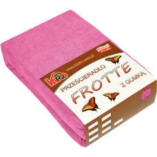 Frotē pieguļoša palags 60x120 fuksīna 021 bieza 200g/m2