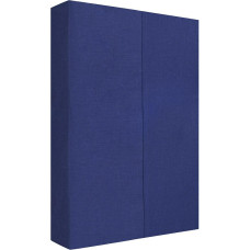 Tradicionāls kokvilnas palags 140x210 tumši zils bez gumijas lentes