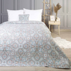 Dekoratīvs gultas pārklājs 240x220 Harēma pūderzili ornamenti