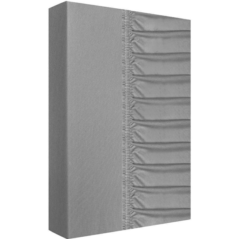 Džersijai pieguļošs palags 140x200 pelēks 160g/m2