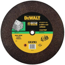 Dewalt-Akcesoria korunda ripzāģis betonam/akmenim 355/20/4.2mm, DeWalt [DT43870-XJ]