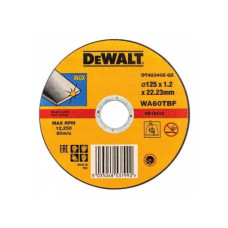 Dewalt-Akcesoria nerūsējošā tērauda griešanas disks 125/22.23/1.2mm DeWalt [DT42340Z-QZ]