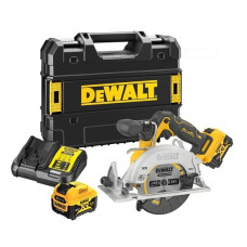 Dewalt-Maszyny bezvadu ripzāģis 140mm, 12V XR DeWalt [DCS512P2-QW] 2x5,0Ah, Li-Ion