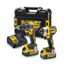 Dewalt-Maszyny akumulators Combo komplekts DCD791 + DCF88718V, 2x5,0Ah XR DeWALT [DCK268P2T-QW]