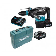 Makita-Maszyny Bezvada rotējošais āmurs SDS-MAX, 40V Max, XGT, Makita [HR005GM202] 2x4,0Ah, Li-Ion, AWS, Bluetooth