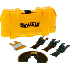 Dewalt-Akcesoria 5 zāģa asmeņu komplekts daudzfunkciju instrumentiem, koka, metāla, PVC, plastmasas, DeWalt griešanai [DT20715-QZ]