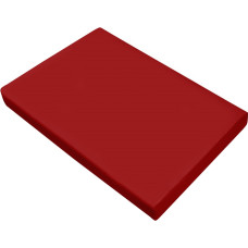 Satīna loksne 140x210 sarkanbrūns bez elastīgās lentes