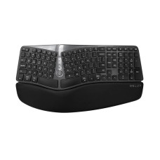 Wireless Ergonomic Keyboard Delux GM901D BT+2.4G (black)