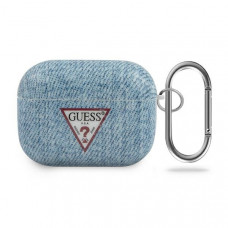 Guess GUACAPTPUJULLB AirPods Pro cover niebieski|light blue Jeans Collection