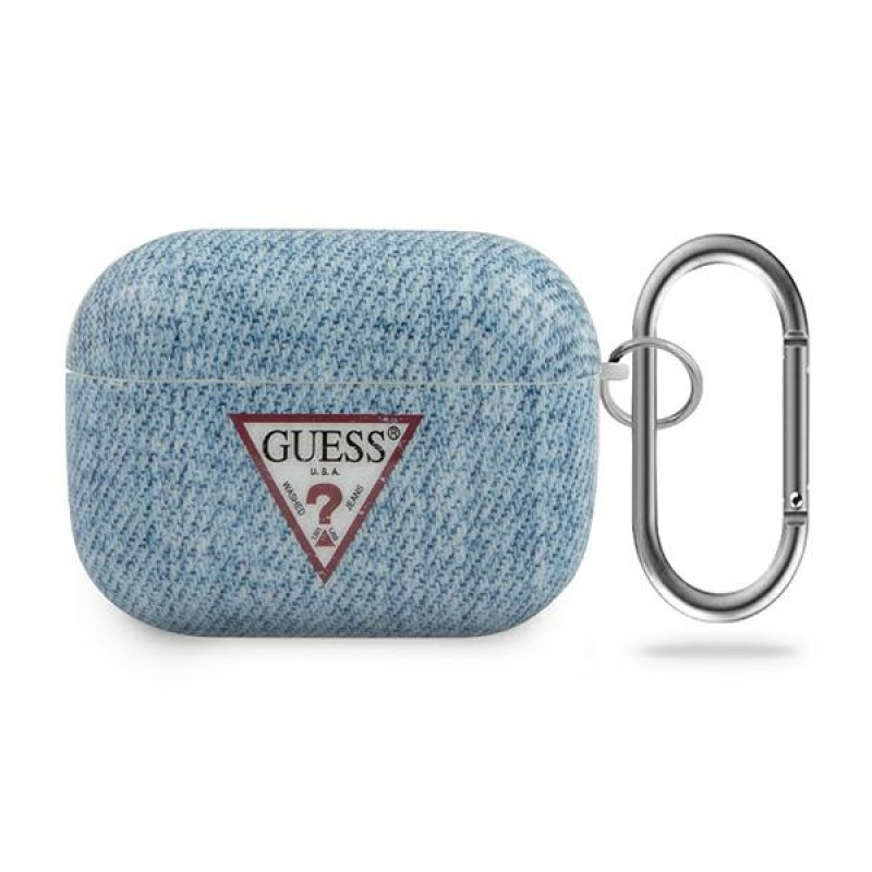 Guess GUACAPTPUJULLB AirPods Pro cover niebieski|light blue Jeans Collection