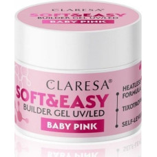 Activeshop Claresa żel budujący Soft&Easy gel baby pink 90g