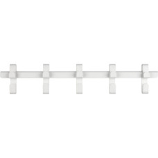 Jysk 3600914 coat rack Wall-mounted 5 hook(s) White