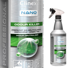 Clinex Gaisa atsvaidzinātājs smaku neitralizēšanai Nano Protect Silver Odor Killer - Zaļā tēja 1L