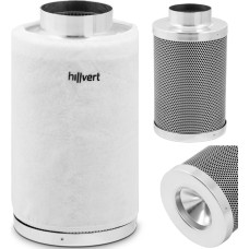 Hillvert Oglekļa filtrs ar priekšfiltru ventilācijai 30 cm diametrā. 102mm līdz 85C