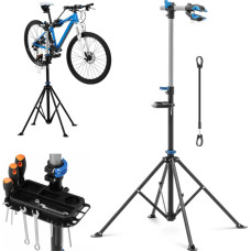 Gymrex Saliekams servisa statīvs velosipēdu remontam 1080-1900mm līdz 25kg