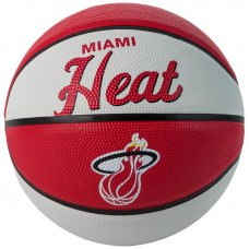 Wilson Basketball Team Retro Miami Heat Mini Ball Jr. WTB3200XBMIA