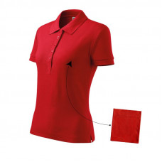 Malfini Cotton polo shirt W MLI-21307 red