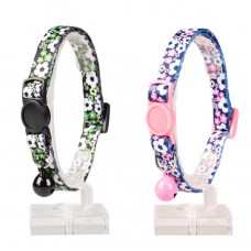 Duvo Plus (Be) Duvo Plus Cat collar Flowers - kaklasiksna kaķiem, ar rakstu