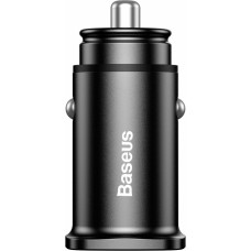 Baseus Square Auto Lādētājs  /  2xUSB / QC3.0 / 5A / 30W