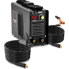Stamos Germany Kompakts, uzticams MMA IGBT metinātājs ar LED displeju 250A 230V S-MMA-250PI.2