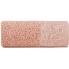 Tulia dvielis 50x90 pūderrozā frotē 485 g/m2