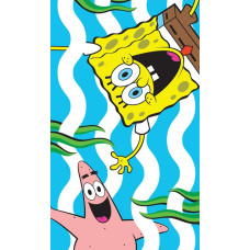 Bērnudārza dvielis 30x50 Sponge Bob Babies