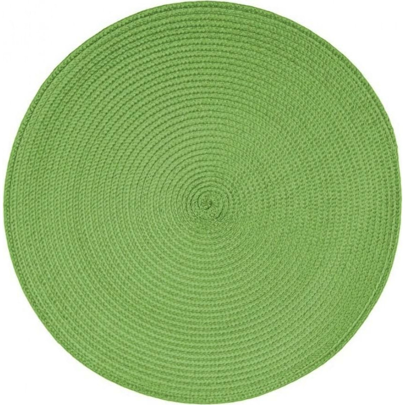 Galda paklājiņš, diametrs 38, Chef, zaļš, apaļš, šķīvjiem