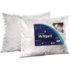 Antialerģisks spilvens 50x80 Actigard 0,65 kg balts 100% kokvilna ar Actigard antibakteriālo vielu