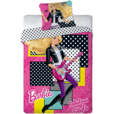 Bārbijas gultas veļa 160x200 Fabulous Style 3023