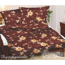 Satīna gultas veļa 140x200 Refined Beige