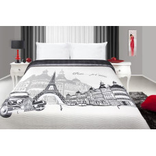 France gultas pārklājs 220x240 White+Steel Paris