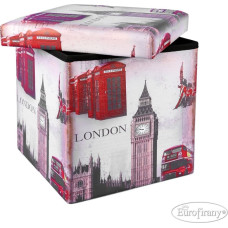 Saliekams pufa sēdeklis 38x38x38 Londona 02