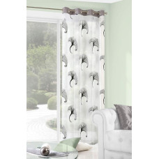 Aizkars 140x250 Ilona Krēms+Melns