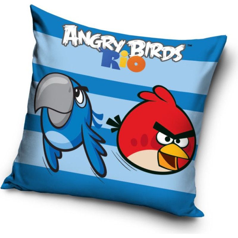 Angry Birds spilvendrāna 40x40 C AB8011 6982 Rio zila