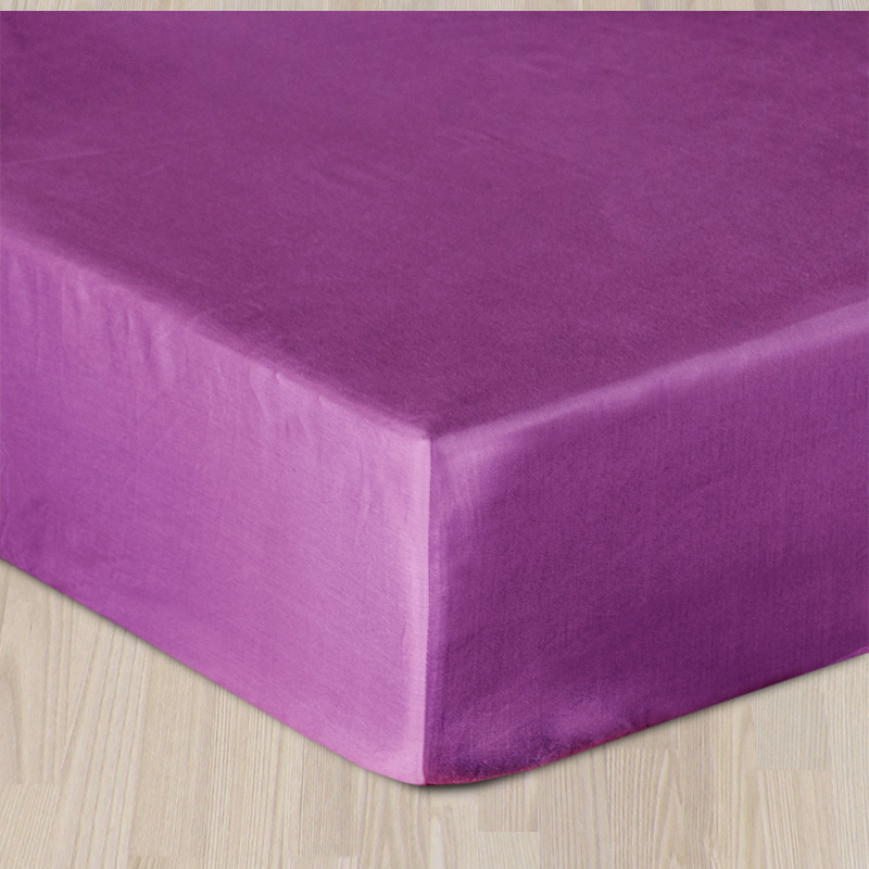 Satīna spilvendrāna 50x60 violeta 65025 vienkrāsaina