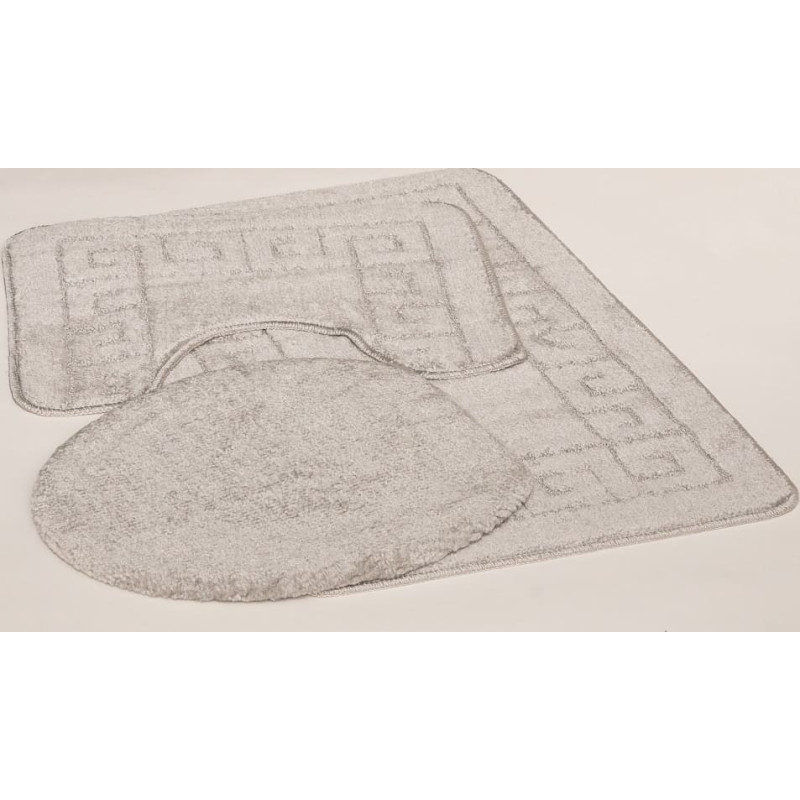 Magnum vannas istabas paklājs, 3-daļīgs komplekts, Atena Grey