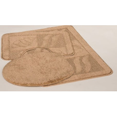Magnum vannas istabas paklājs, 3-daļīgs komplekts, Rafa Beige