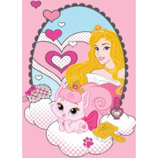 Princeses dvielis 40x60 D Aurora Princess PRI 03T 7544