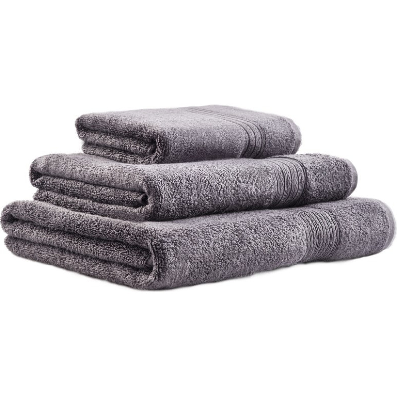 Nefretete Grange dvielis 90x160 Steel Zero Twist 500g