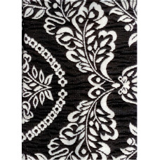 Dekoratīvā spilvendrāna 45x70 02 Melns + Balts Zema cena
