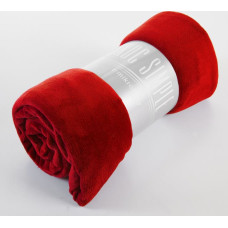 Mikrošķiedras sega 150x200 Vienkārša sarkana