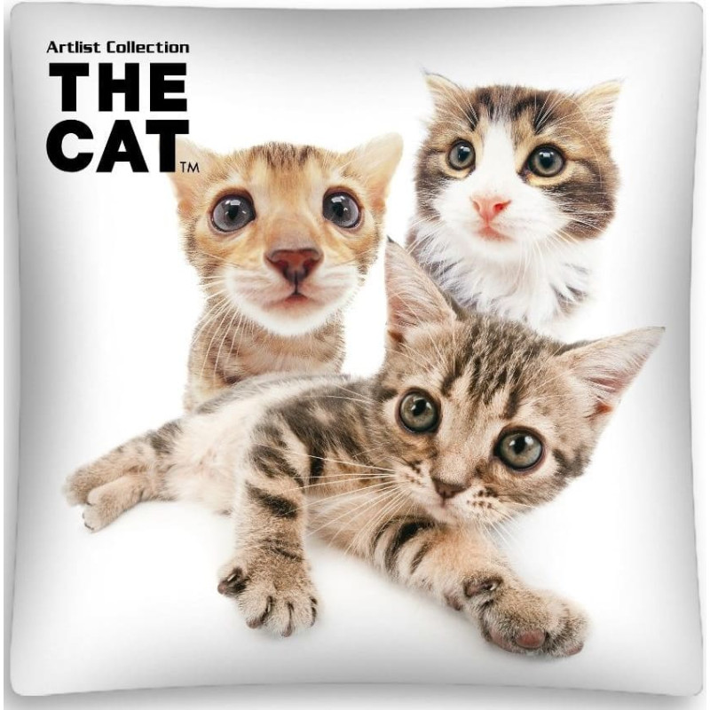 Spilvendrāna 40x40 3D Cats 3576 The Cat 02