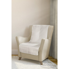 Dekoratīvais gultas pārklājs 70x150 Alex 16 bēšs