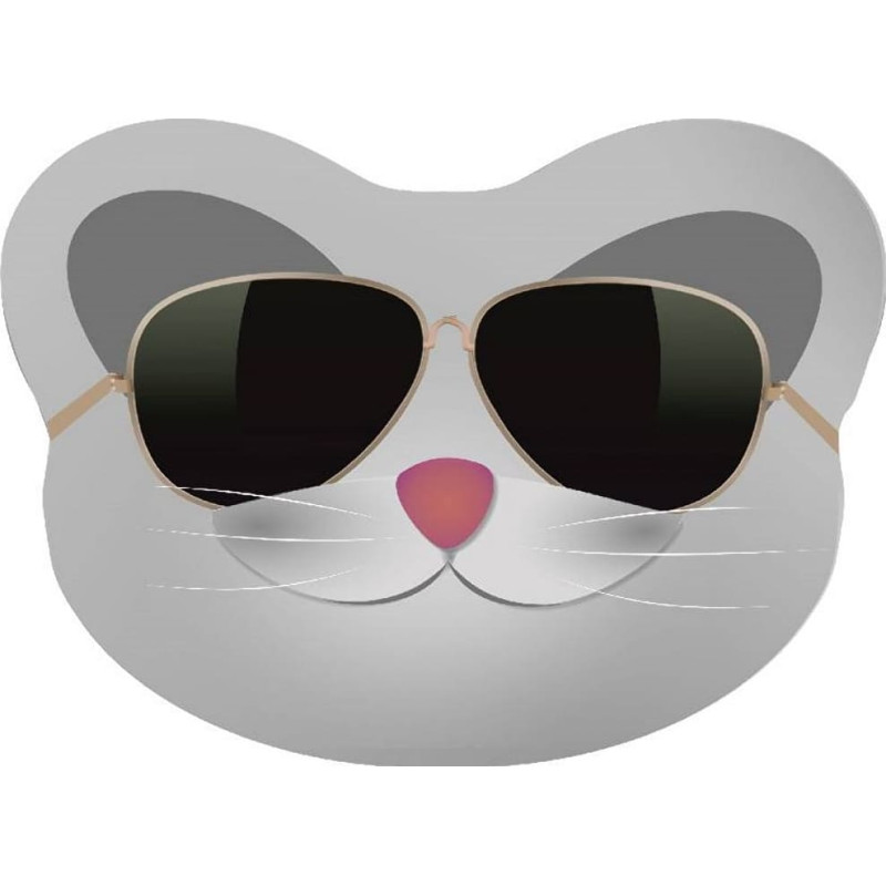 Liels mīksts dekoratīvs spilvens 40x40 kaķēns B-146