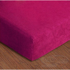 Frotē spilvendrāna 70x80 023, bordo, vienkrāsaina