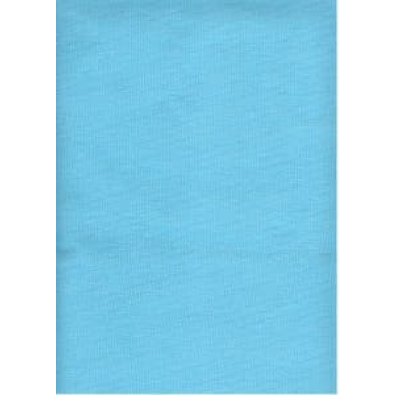 Kokvilnas palags 160x200, tirkīzs S15, vienkrāsains