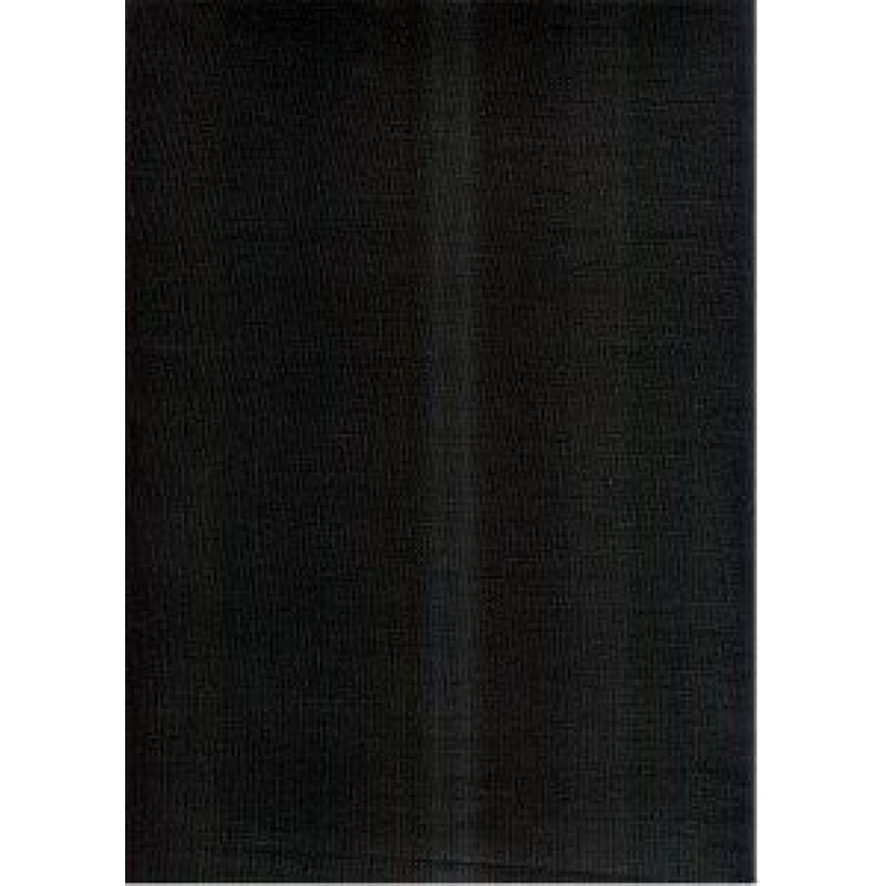 Kokvilnas palags 180x200 melns S34 vienkrāsains
