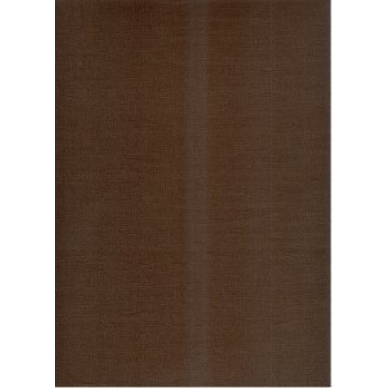 Kokvilnas palags 200x220, tumši brūns, S25, vienkāršs