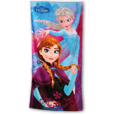 Pludmales dvielis 70x140 Frozen Frozen 5008 Anna Elsa bērniem